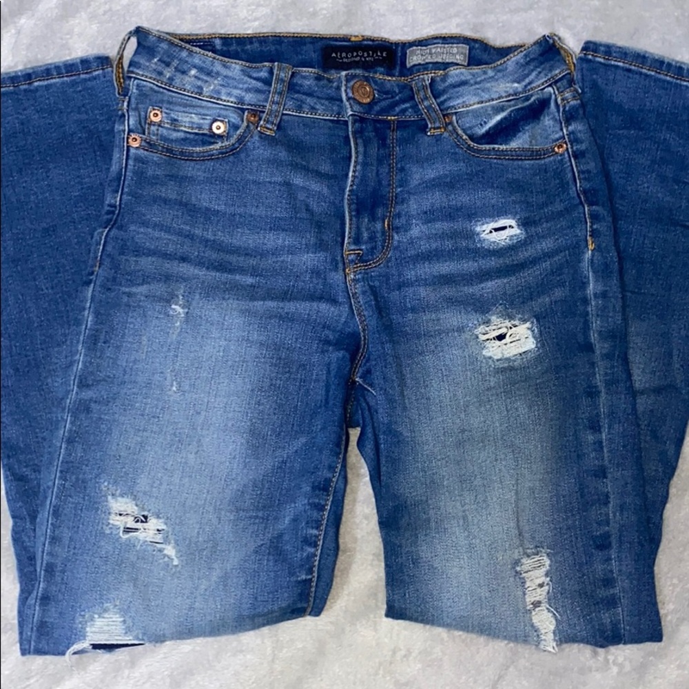 Distressed Jeans